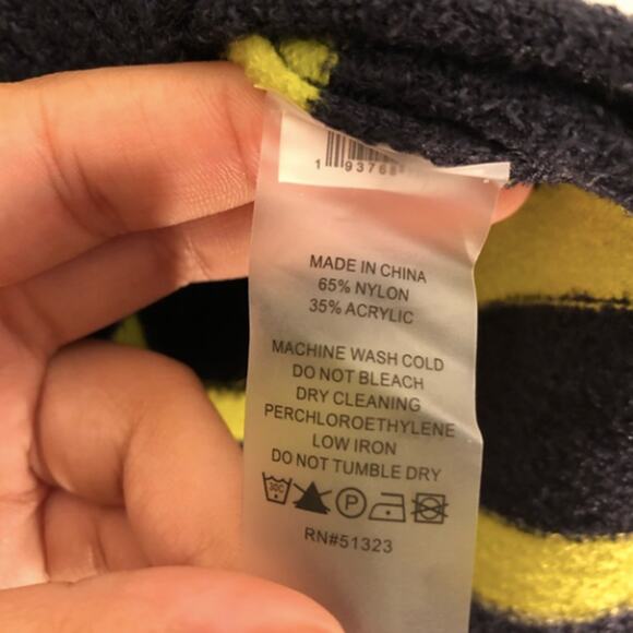 Vince Camuto Soft Striped Turtleneck Sweater Size M - Picture 7 of 7